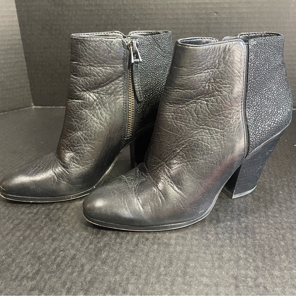 Dolce Vita Black Ankle Boots 5.5M - Picture 5 of 12